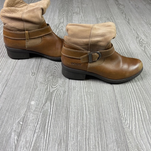 BOGS Waterproof Boho Gorpcore Leather Boots - Picture 1 of 11